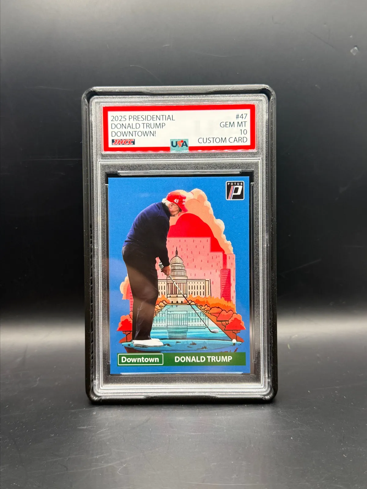 2016 Leaf Exclusive Donald Trump Legends Edition #15 Trading Card  Graded  10 Gem Mint