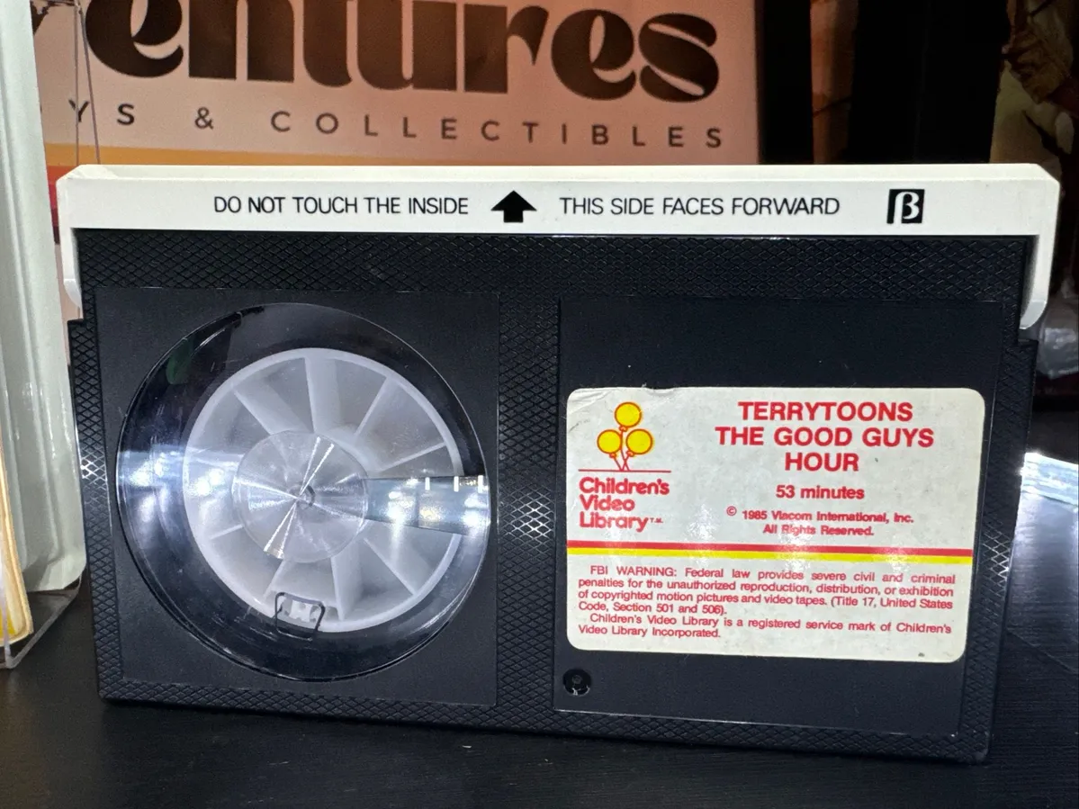 Terrytoons the Good Guys Hour Mighty Mouse Beta Max Format Clamshell