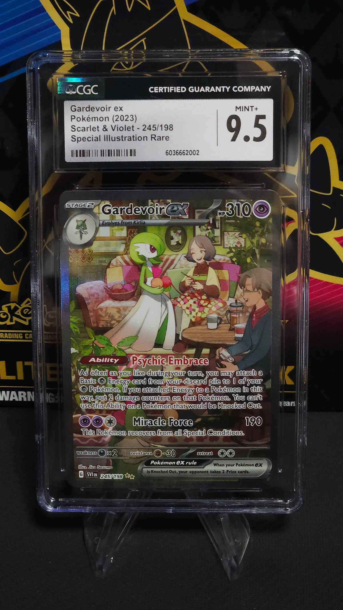 Pokemon Scarlet & Violet Base Set Special Illustration Rare Gardevoir ex #245