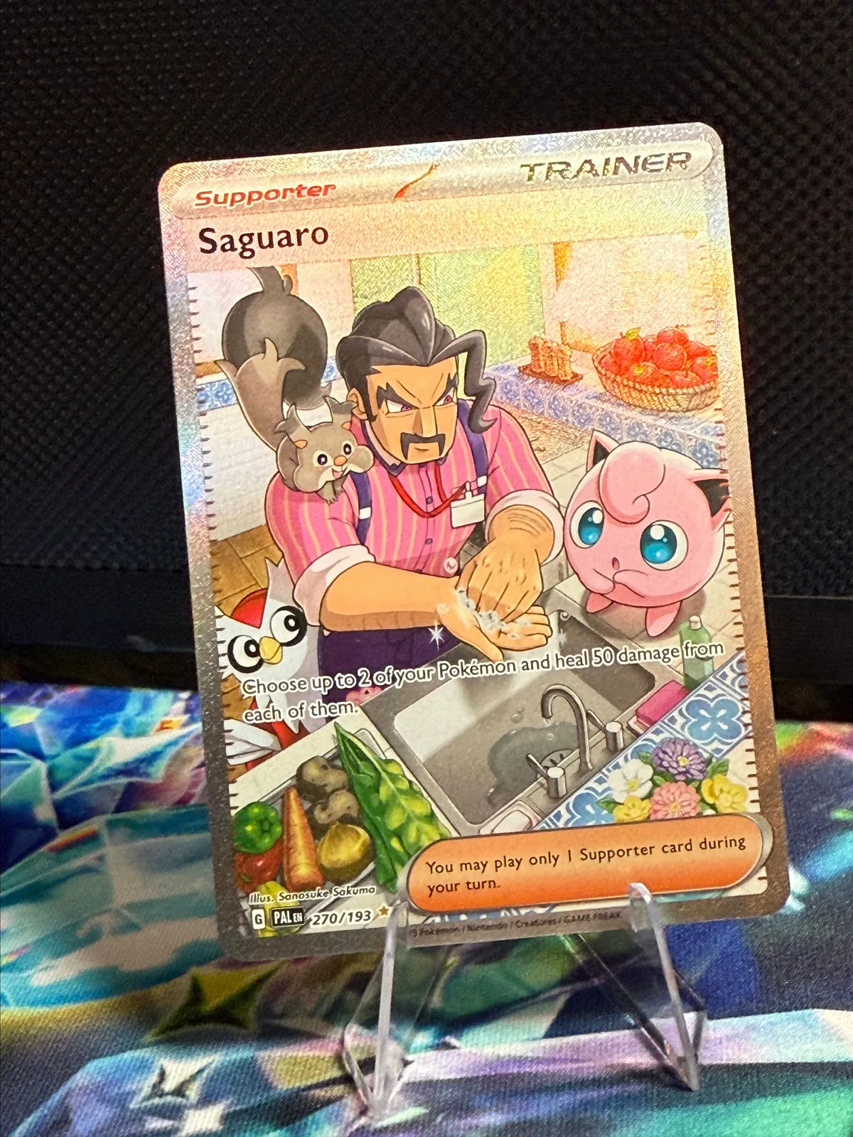Saguaro 270/193 Paldea Evolved Special Illustration Rare Full Art Pokemon  NM  Whatnot: Shop, Sell, Connect