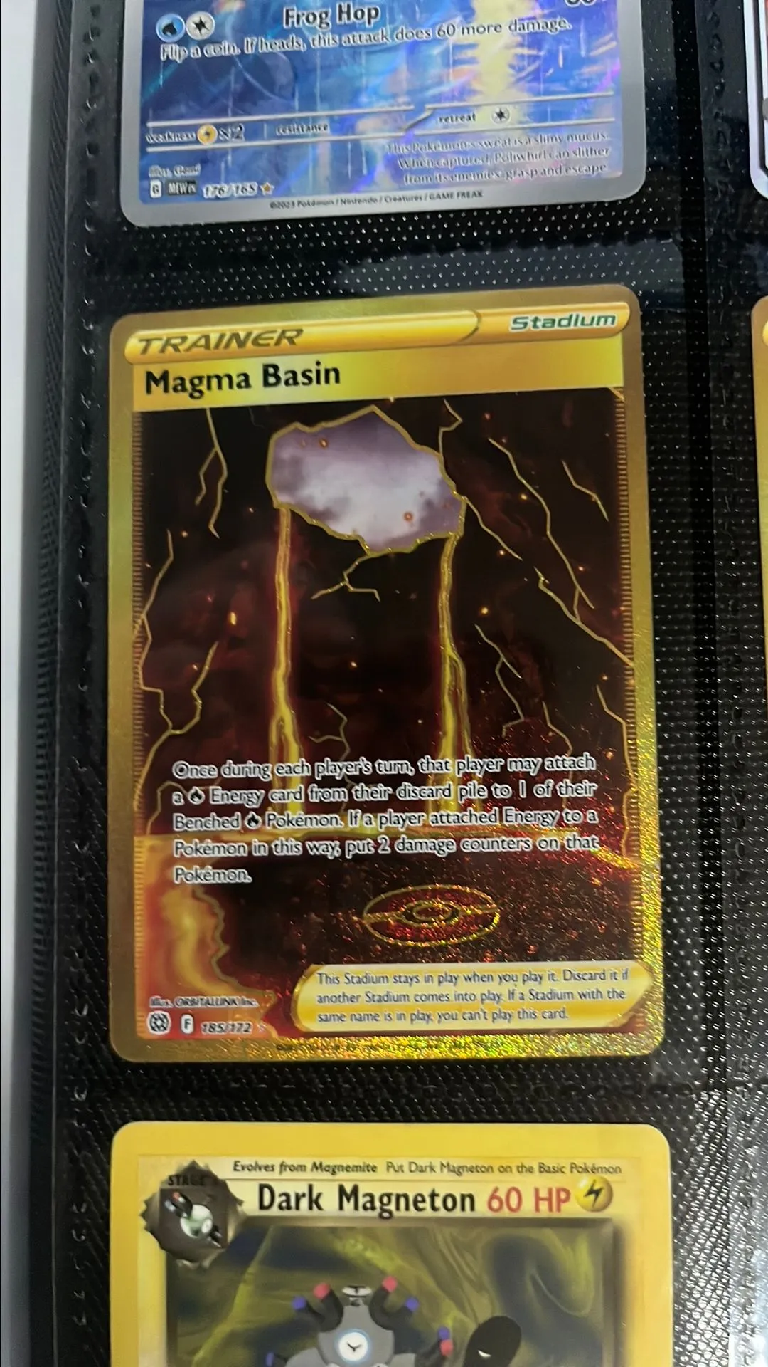 magma basin pokemon card value Amazon.com: Magma Basin 144/172 main image 1