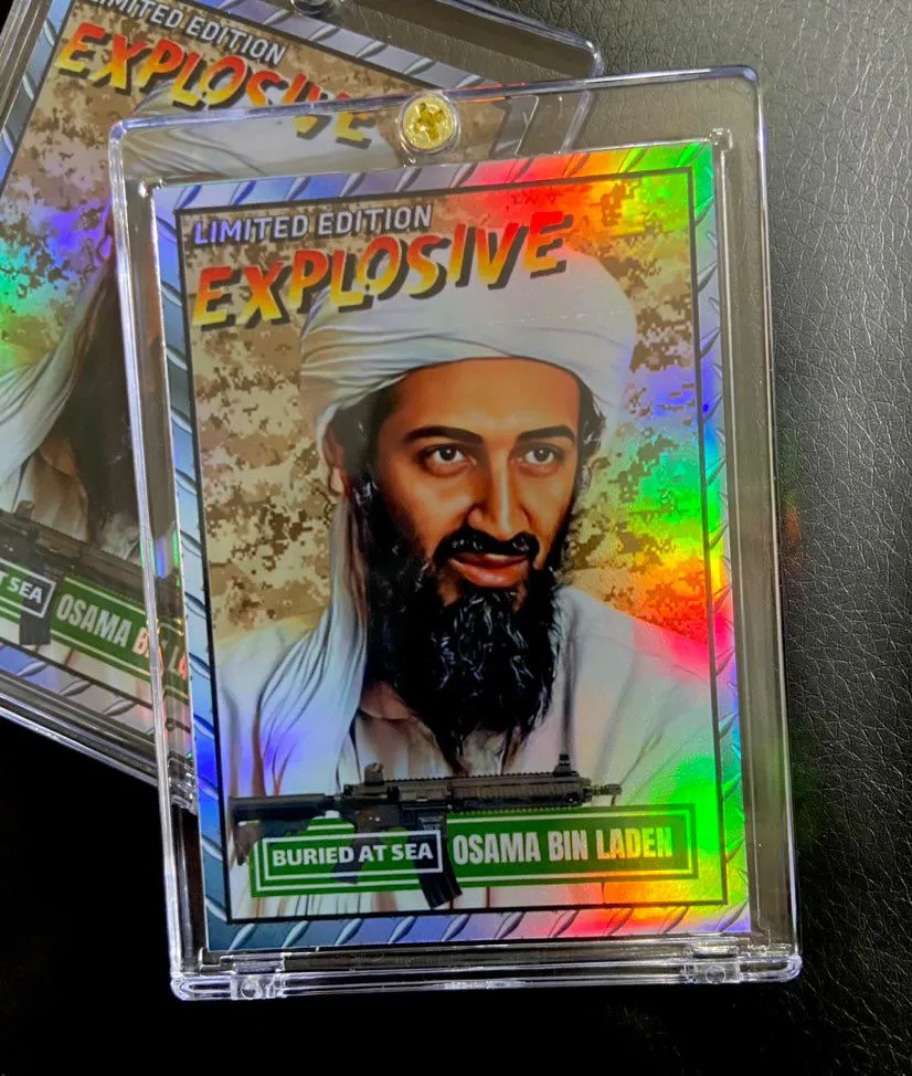 osama bin laden pokemon card In the Name of Laden: Global Terrorism and the Bin Brotherhood: Jacquard, Roland, Serageldin, Samia, Holoch, George, Mullin, Shannon: 9780822329916 Books Osama the gamer: A list