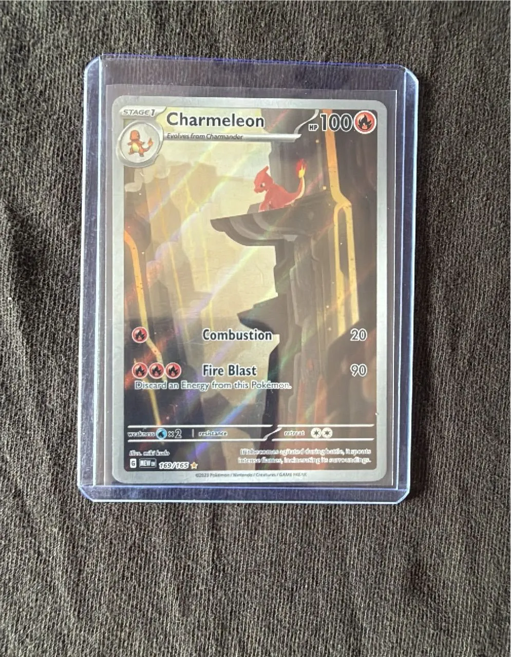 Charmeleon 169/163 Rare Pokemon Card from Scarlet & Violet Base Set   Whatnot: Shop, Sell, Connect