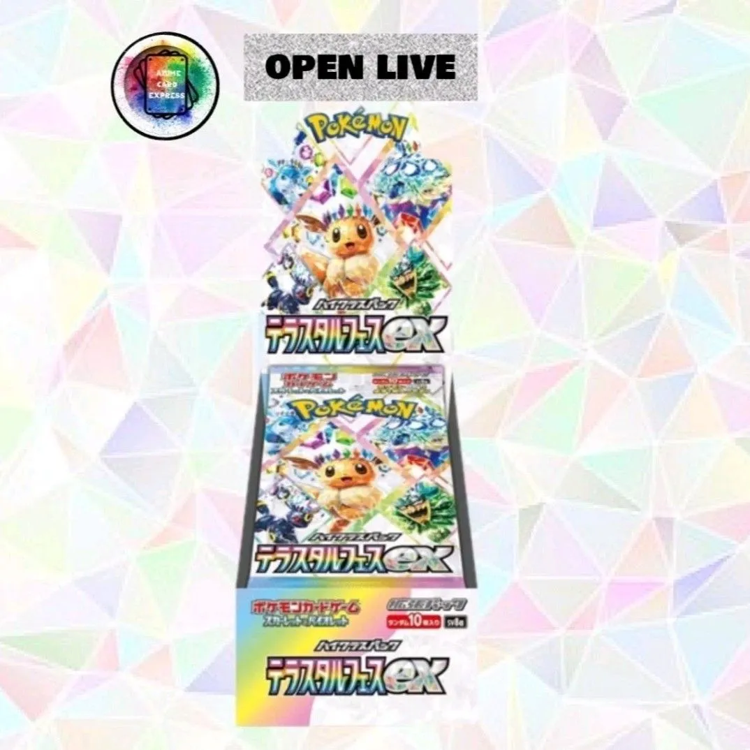 Japanese Terastal Festival ex Booster Box