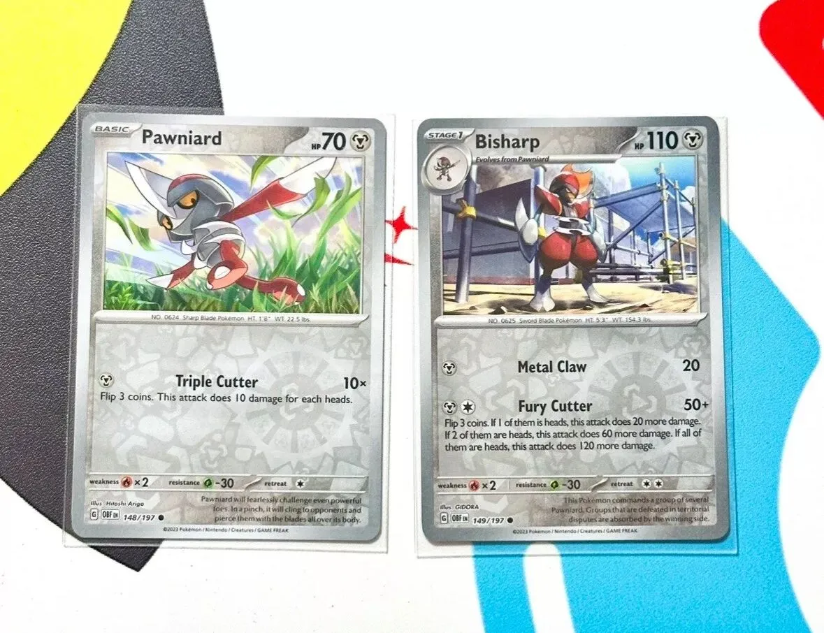 pokemon card pawniard Pokemon - Obsidian Flames
