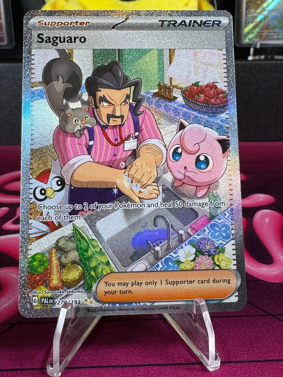 saguaro pokemon card 255/193 Saguaro main image 1