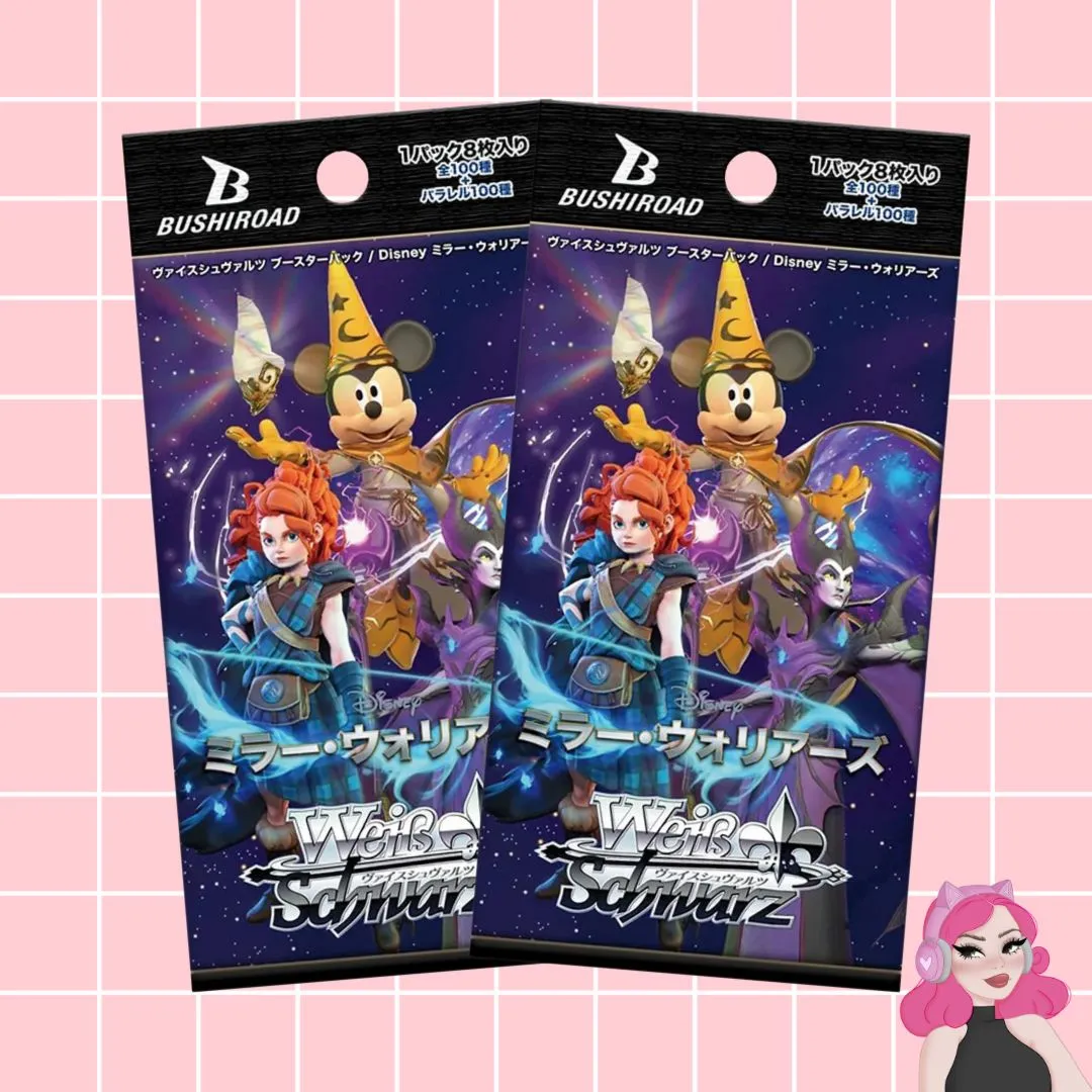 disney mirrorverse booster box JP] Weiss Schwarz Disney Mirrorverse Booster Box-Tefuda main image 1