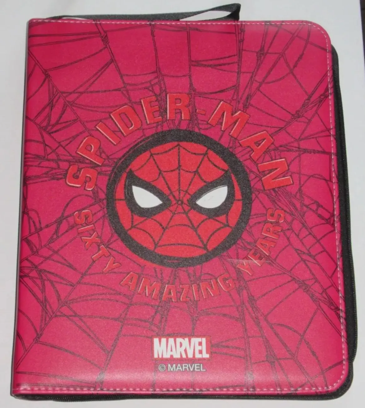 Binder with card - Spider Red - Zenka 60th Anniversary Spider-Man   Whatnot: Shop, Sell, Connect