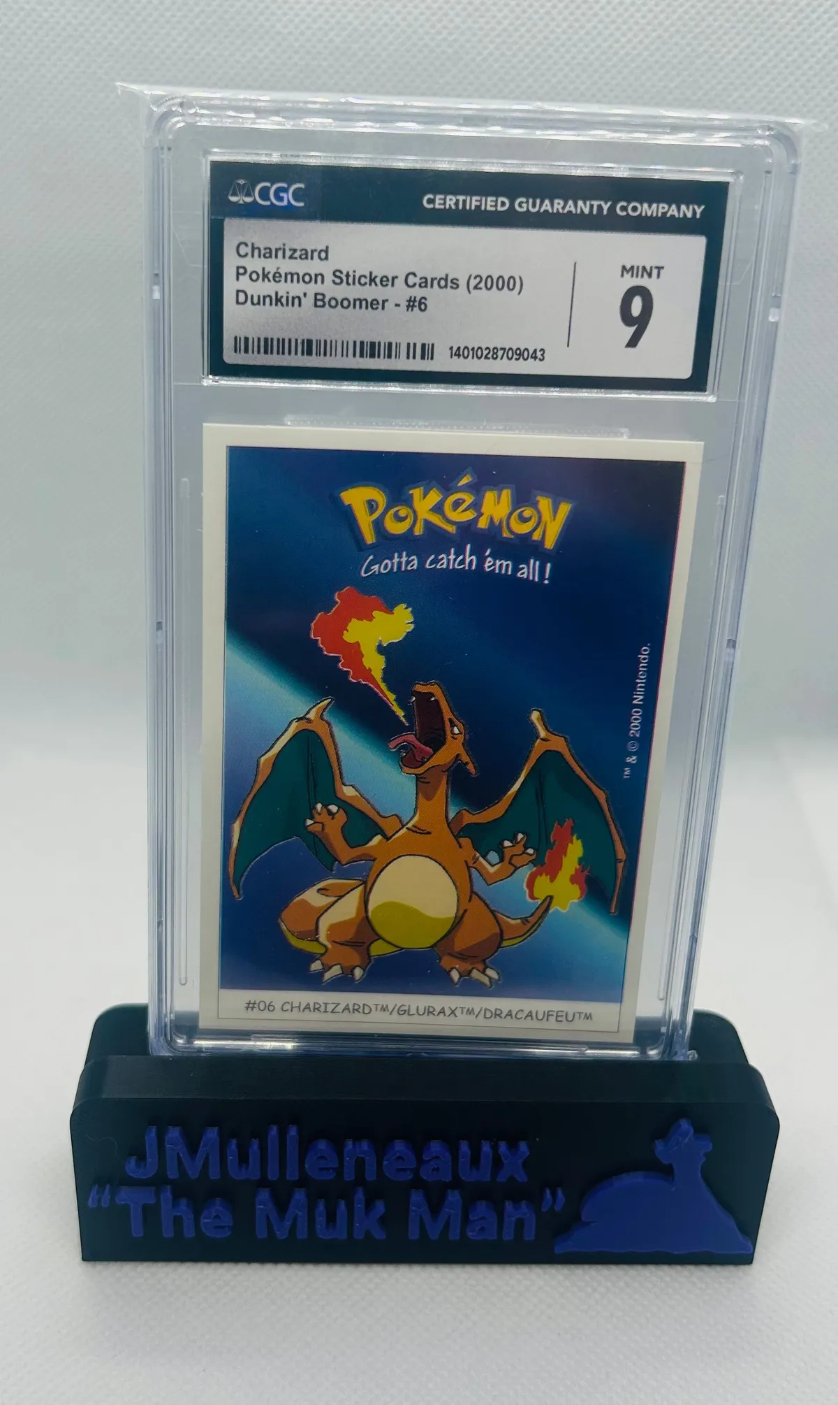 2000 Charizard Pokmon Sticker Cards Dunkin Boomer CGC 9  Whatnot: Shop,  Sell, Connect
