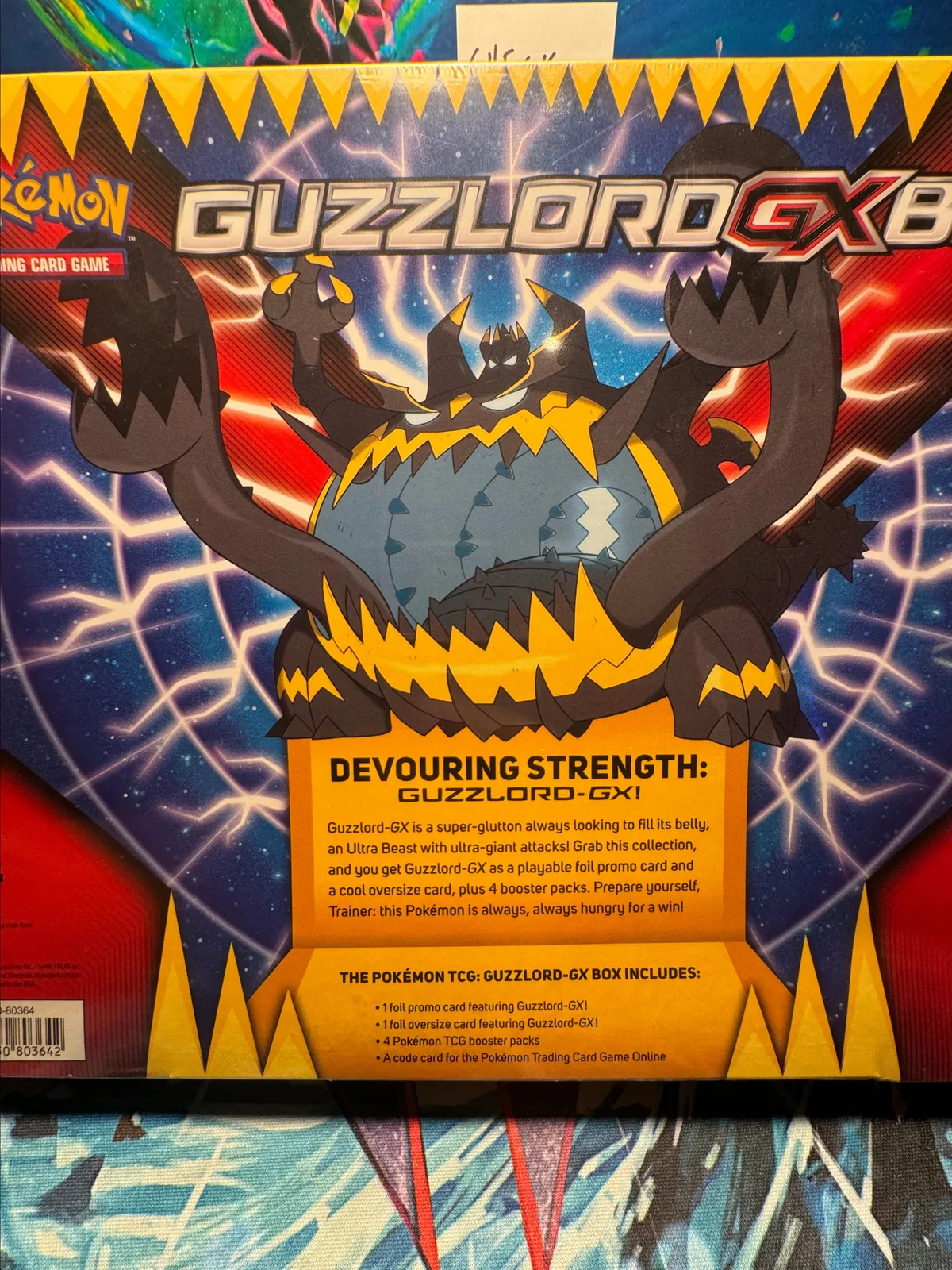 pokemon card guzzlord gx Naganadel & Guzzlord GX (223/236) [Sun & Moon: Cosmic Eclipse] main image 0