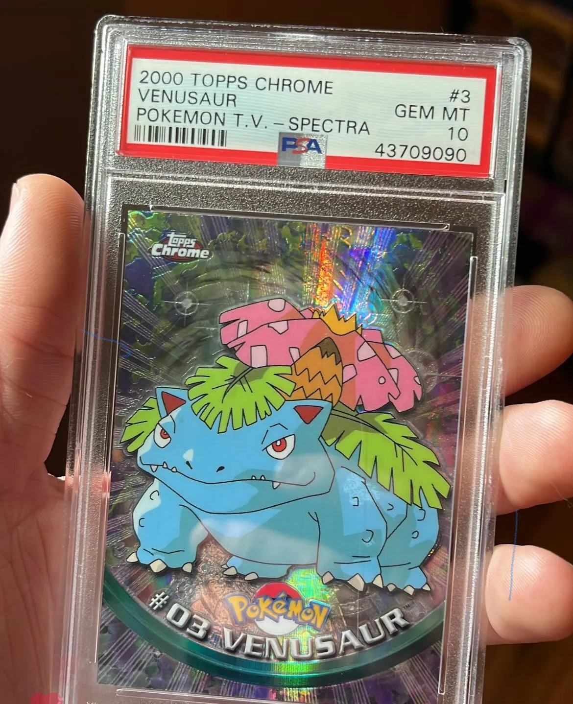 PSA 10 Topps Chrome Venusaur (Spectra) · Whatnot Buy, Sell & Go Live