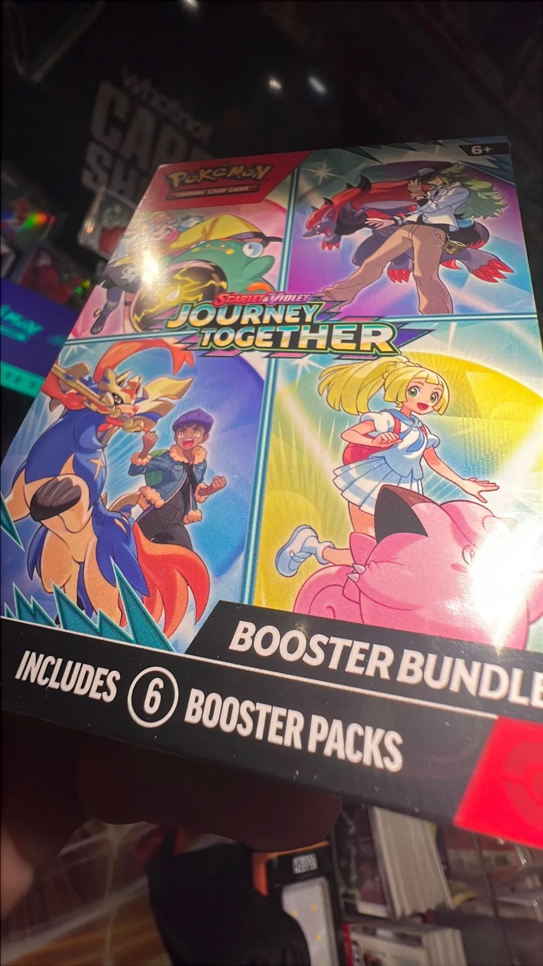 Pokmon Booster Bundle ~ SV Journey Together  Whatnot: Shop, Sell, Connect
