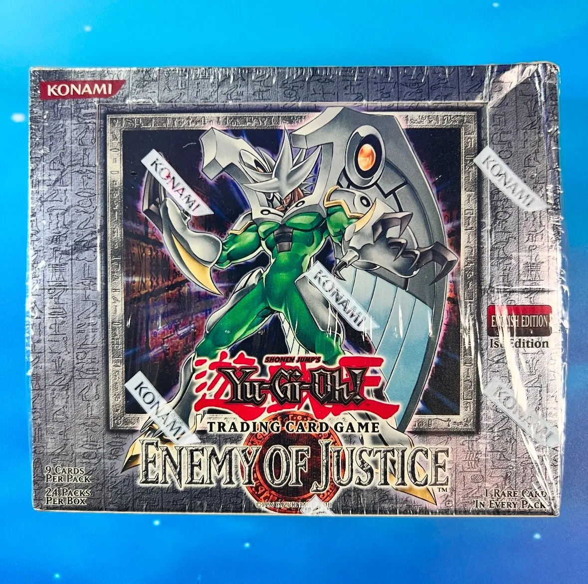 enemy of justice booster box Yu-Gi-Oh! Enemy of Justice 1st Edition Booster Box main image 0
