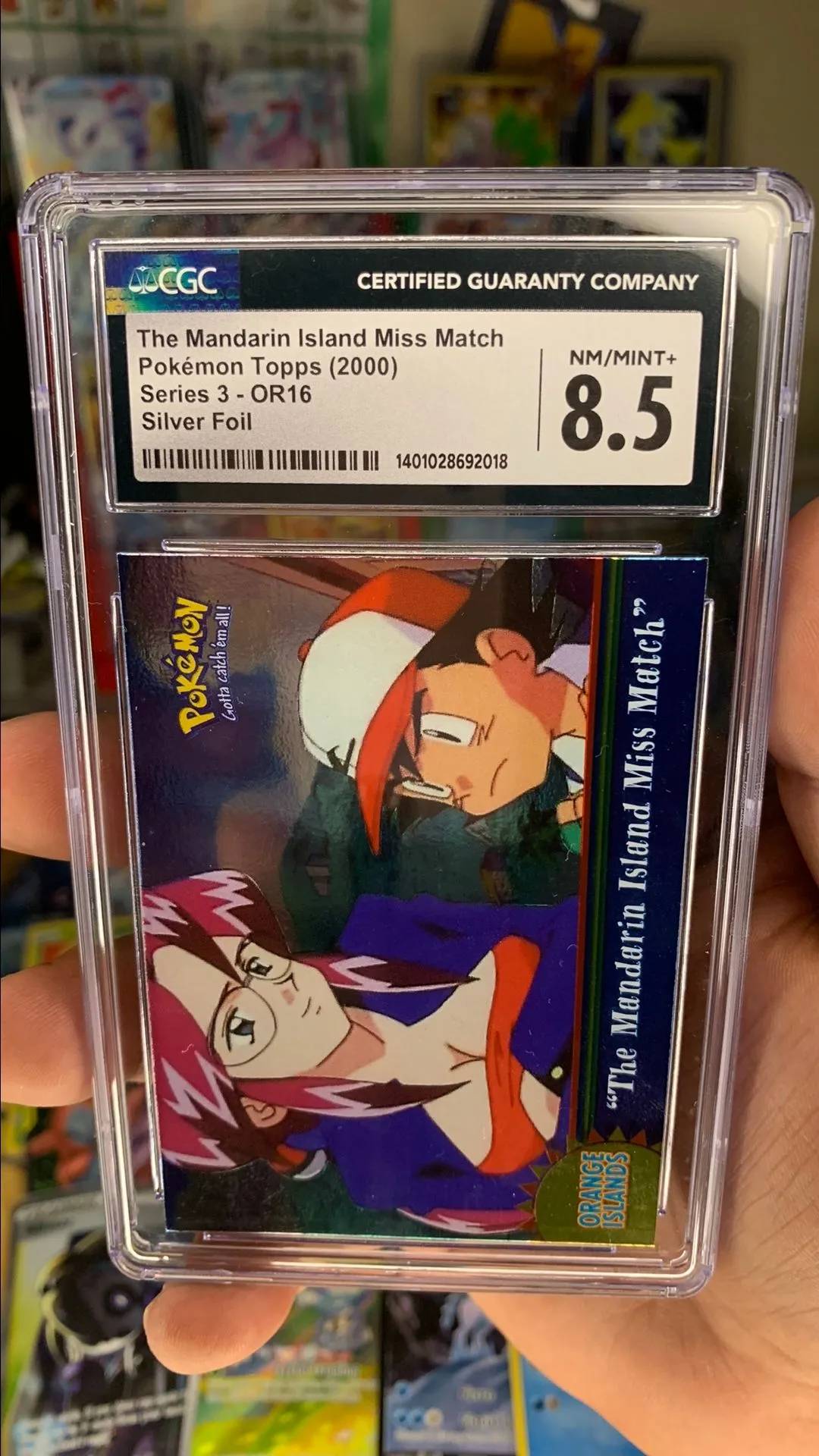 drakloak pokemon card Bulbasaur Topps Series 1 Third Print Silver Foil Holo #1 CGC 9 – TBC Games main image 1