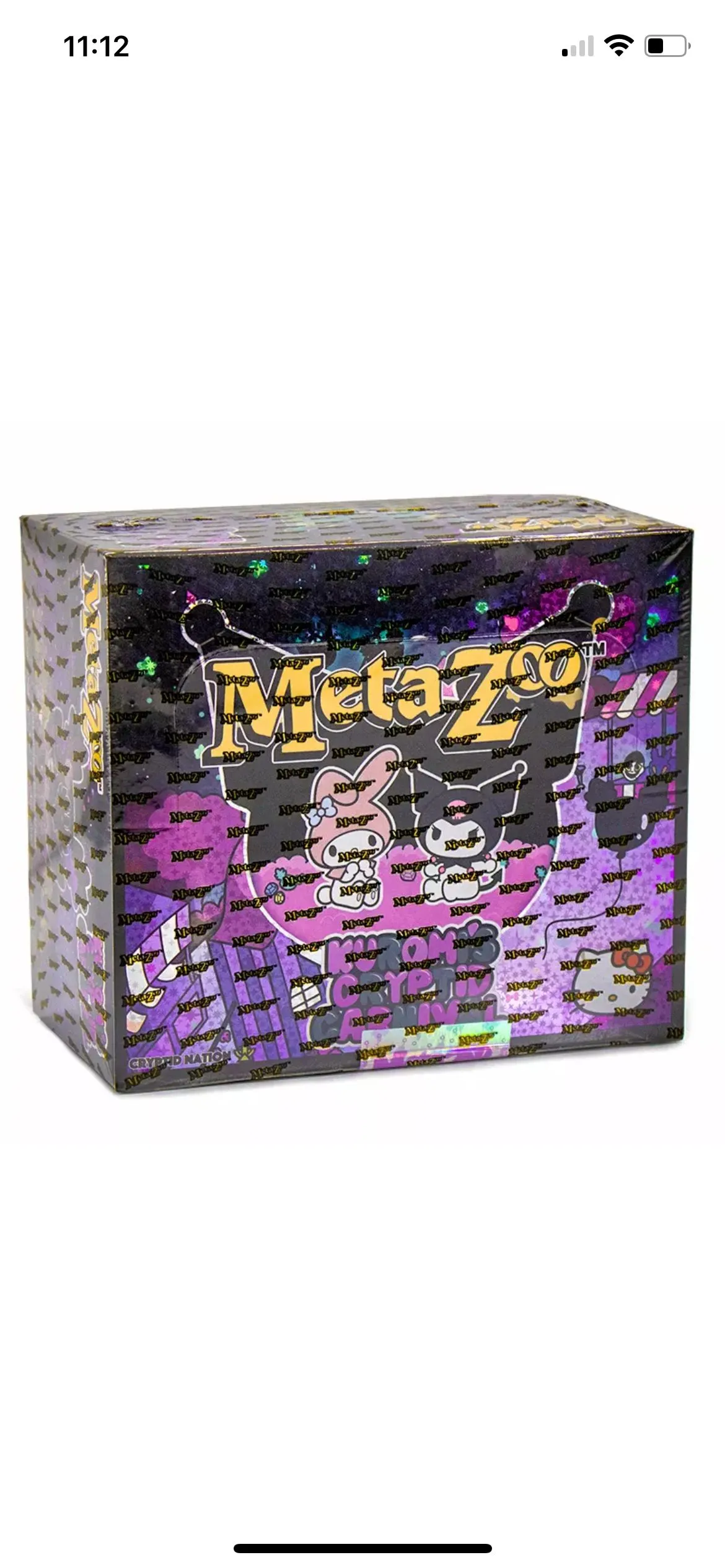 hello kitty booster box Pokémon TCG: Snow Hazard Booster Pack (Sealed) main image 1