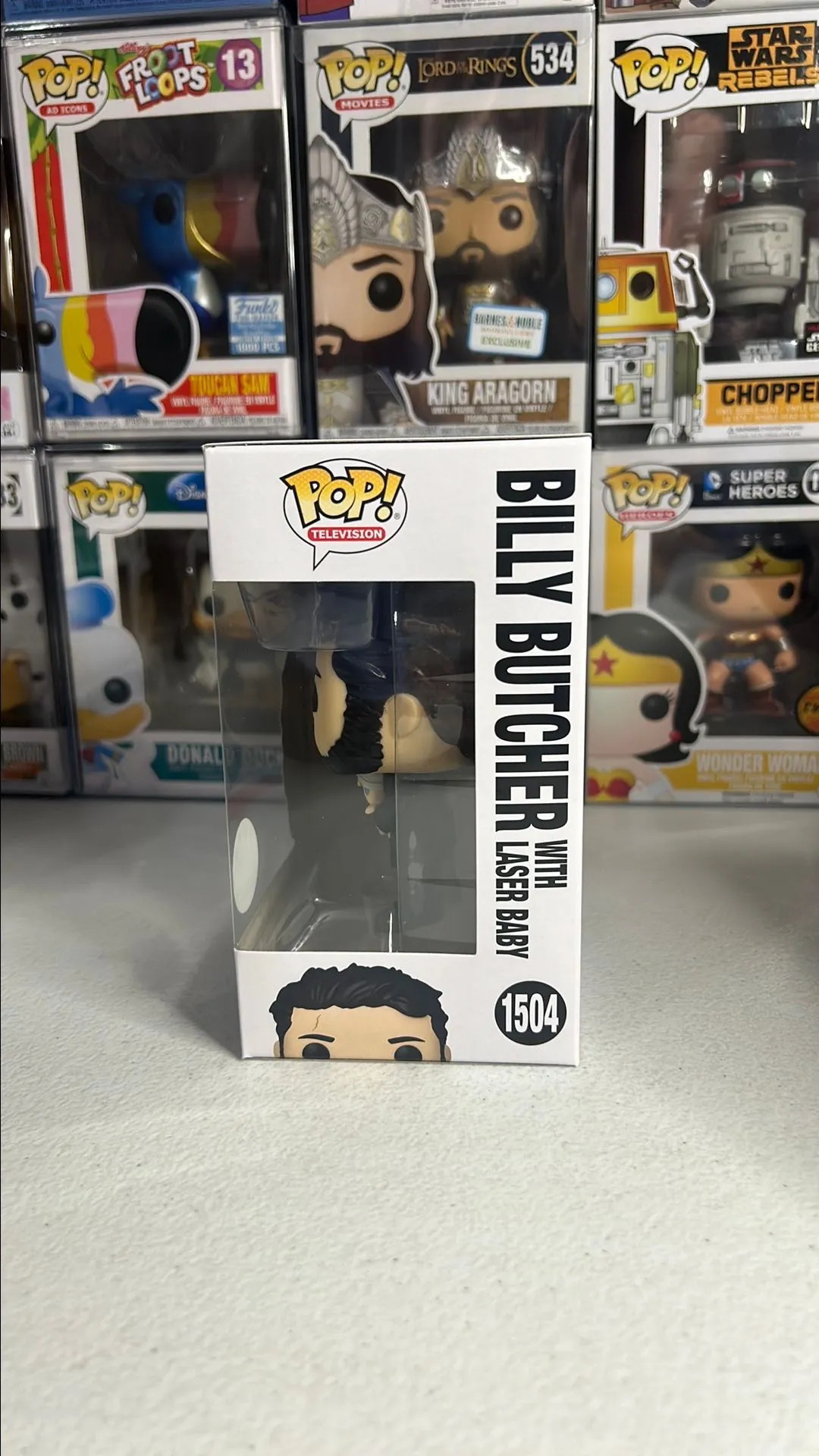 Funko POP! Television The Boys Billy Butcher with Laser Baby (Neuf avec