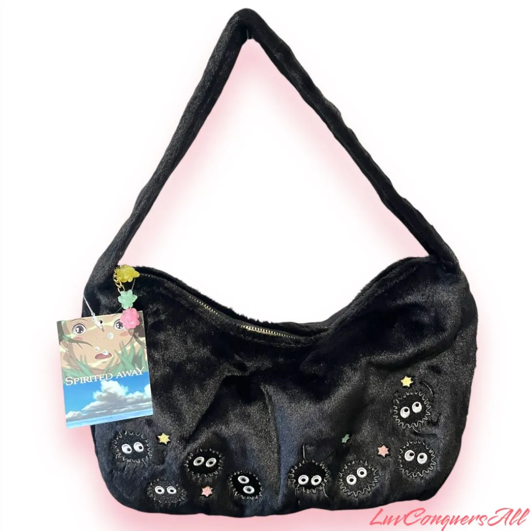 Studio Ghibli Spirited Away Soot Sprite Shoulder Bag · Whatnot