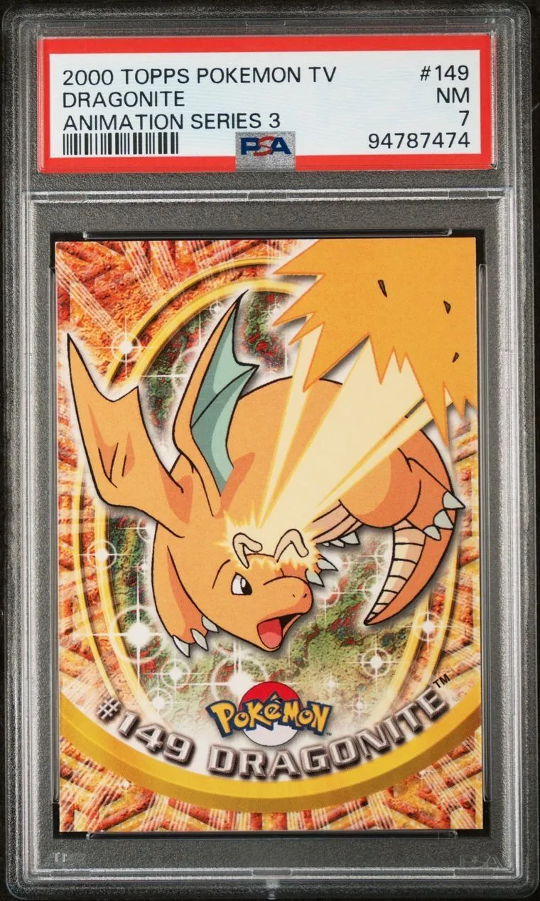 2000 Topps Pokemon Tv Animation Series 3 Dragonite Animation Series 3 PSA  NM 7  Whatnot: Shop, Sell, Connect