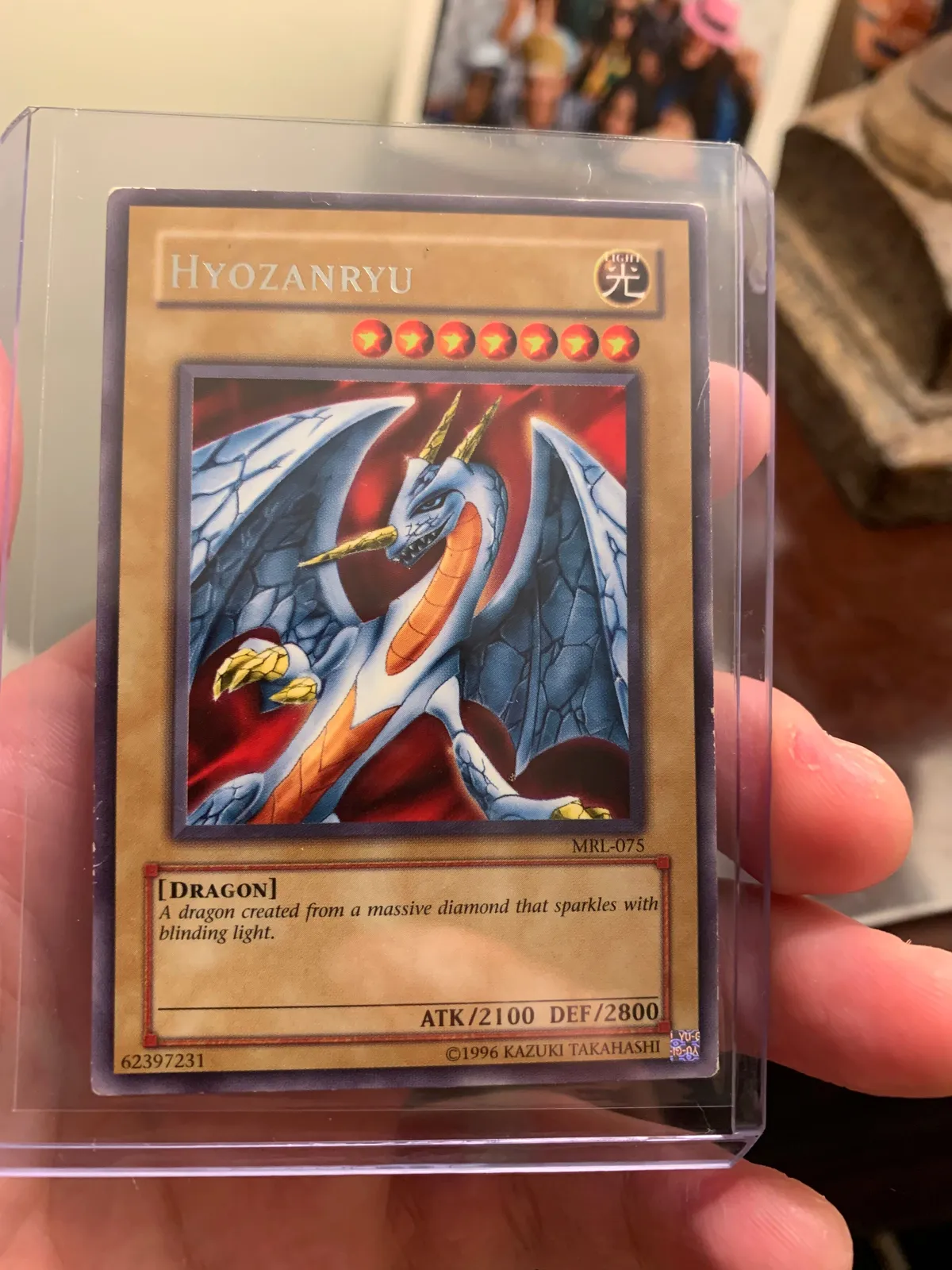 Yu-Gi-Oh! Card DB1-EN041 Hyozanryu (Common)