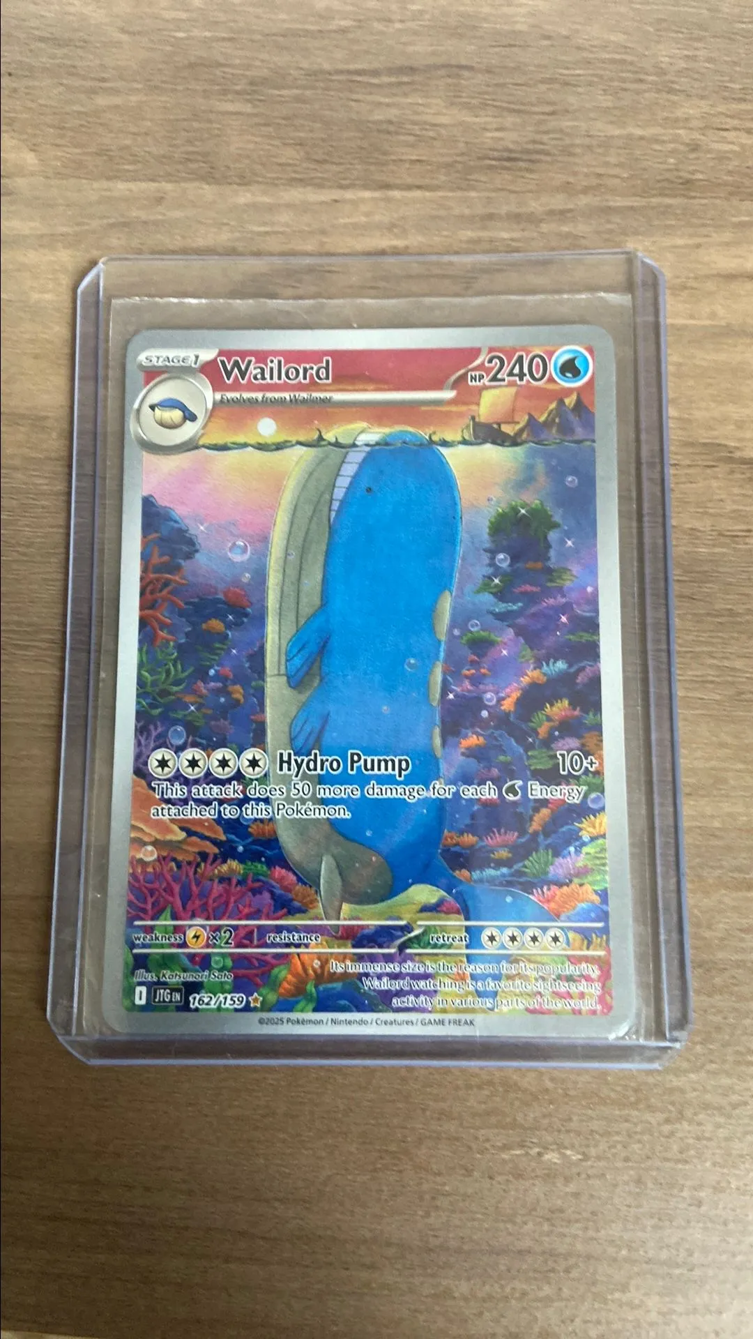 wailord card pokemon Wailord 30/145 Rare