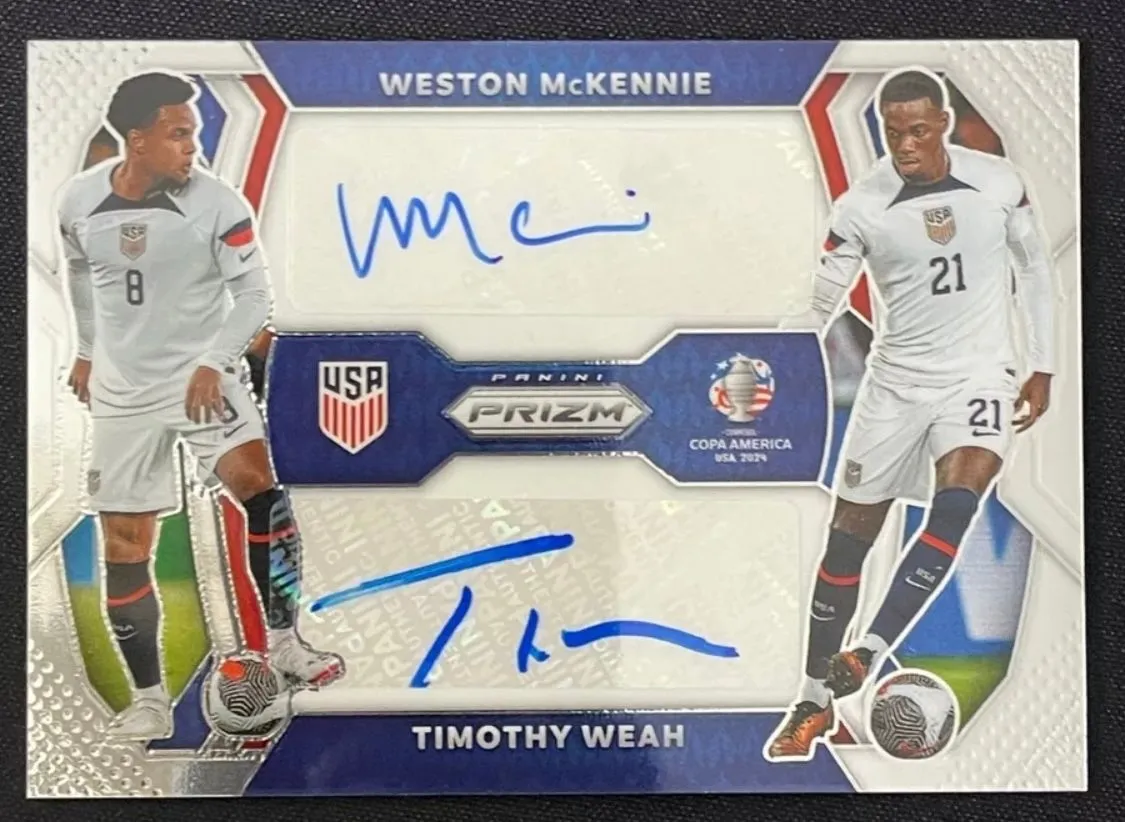 USMNT Dual Auto McKennie Weah · Whatnot: Shop, Sell, Connect