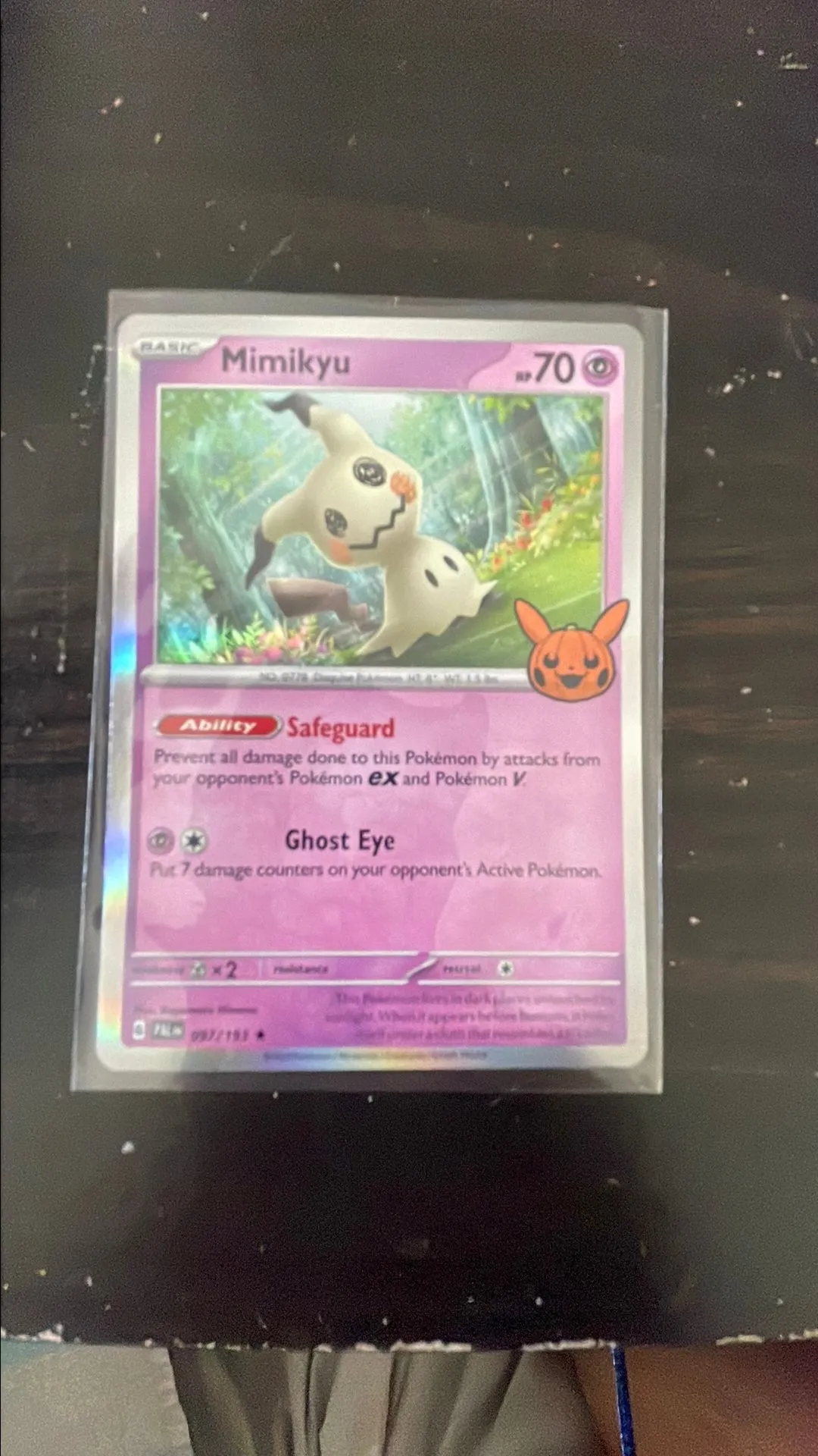 Mimikyu 097/193 Rare Holo Card Trick or Trade 2023 Pokemon Trading Card  Game  Whatnot: Shop, Sell, Connect