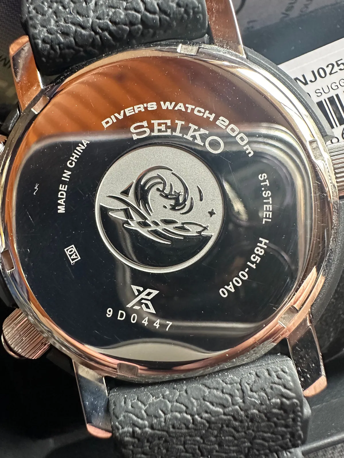 SEIKO H851-00A0 SNJ025 Prospex Solar Diver Modern “Arnie