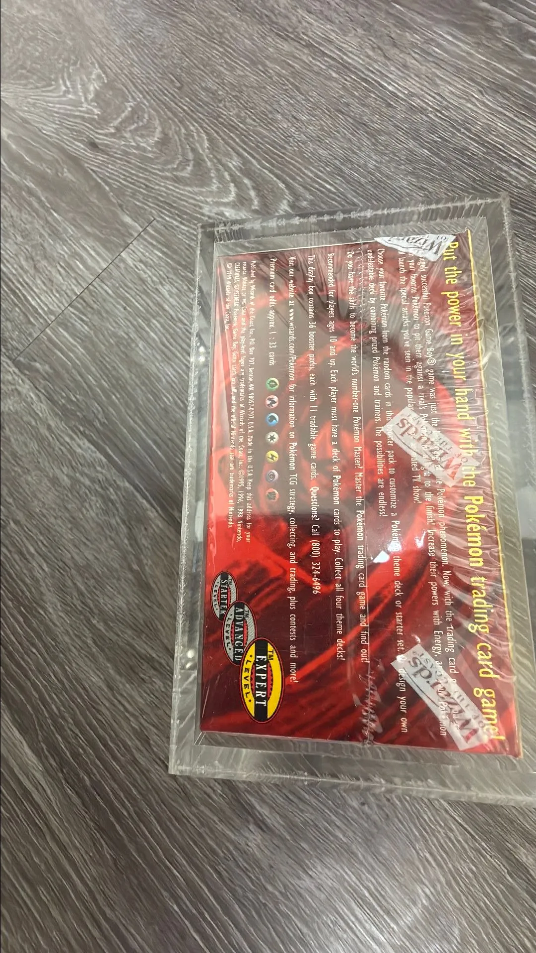 Base Set Unlimited 1999 SEALED BOOSTER BOX- Green Wing- English- Comes in  Acrylic  Whatnot: Shop, Sell, Connect