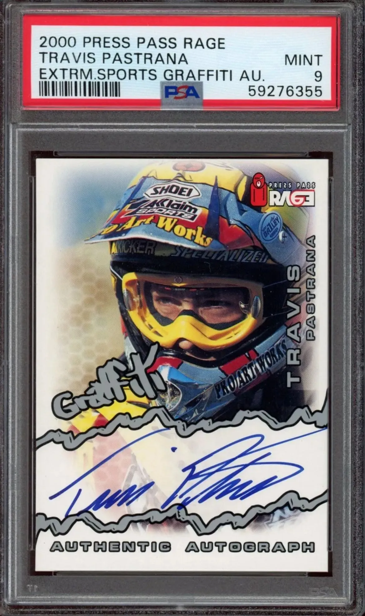 2000 Press Pass Rage Extreme Sports Graffiti Autographs Travis Pastrana  Extrm.Sports Graffiti Au. PS · Whatnot: Shop, Sell, Connect, image size:1170x1973