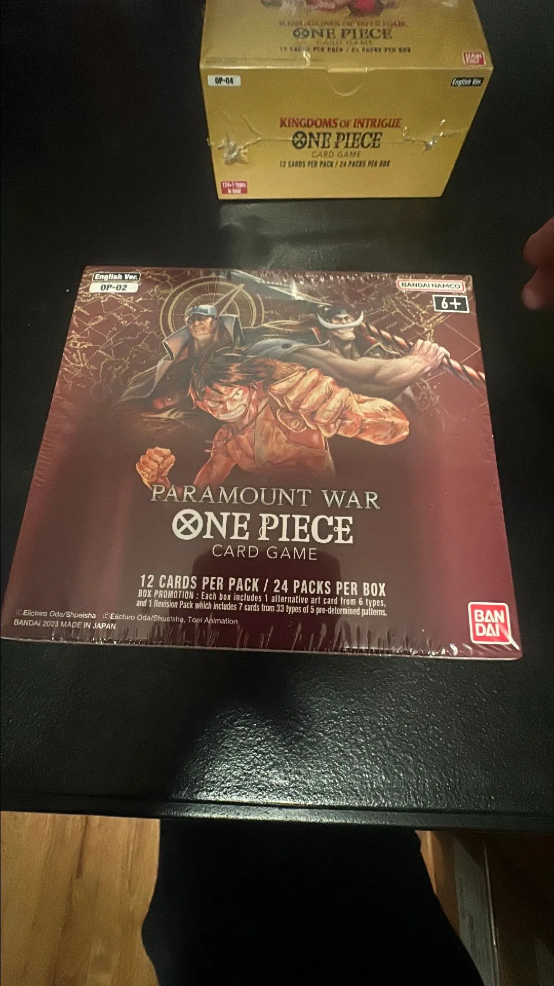 Op02 booster box from Bandai  Whatnot: Shop, Sell, Connect