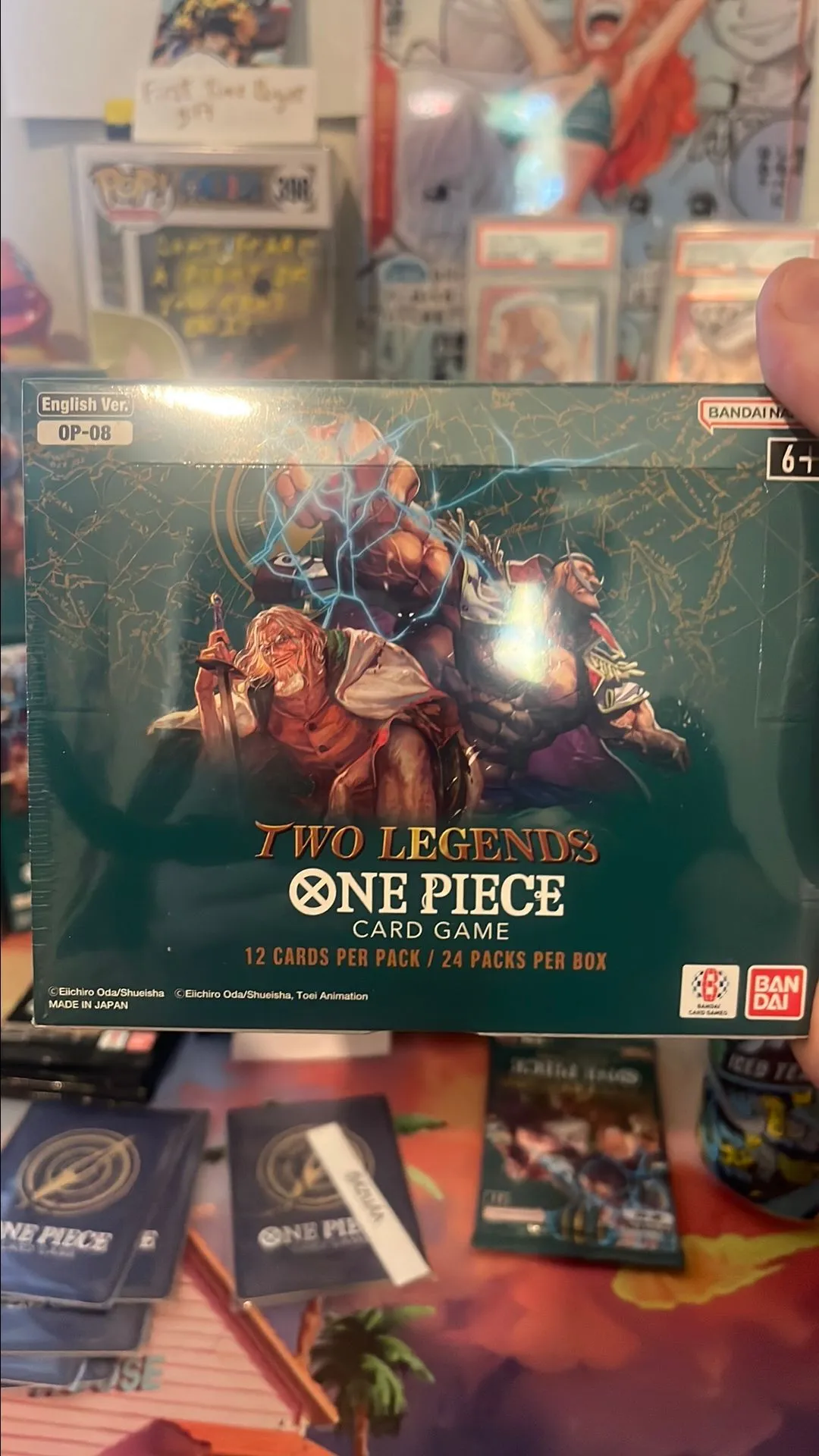 op08 english booster box One Piece Two Legends OP-08 English Booster Pack — Japan2UK