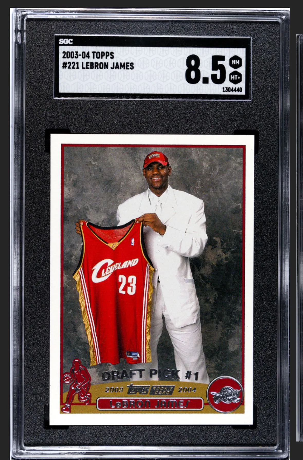 topps 221 lebron james