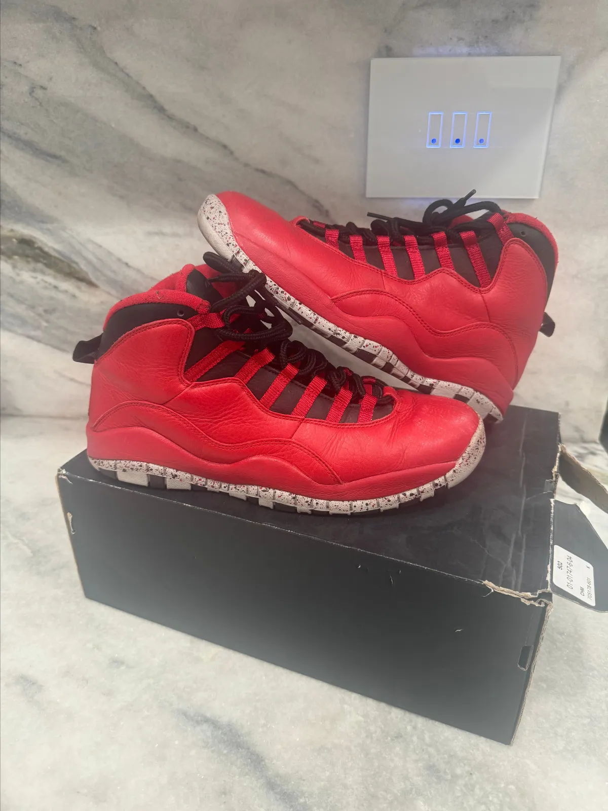jordan 10 shoe box