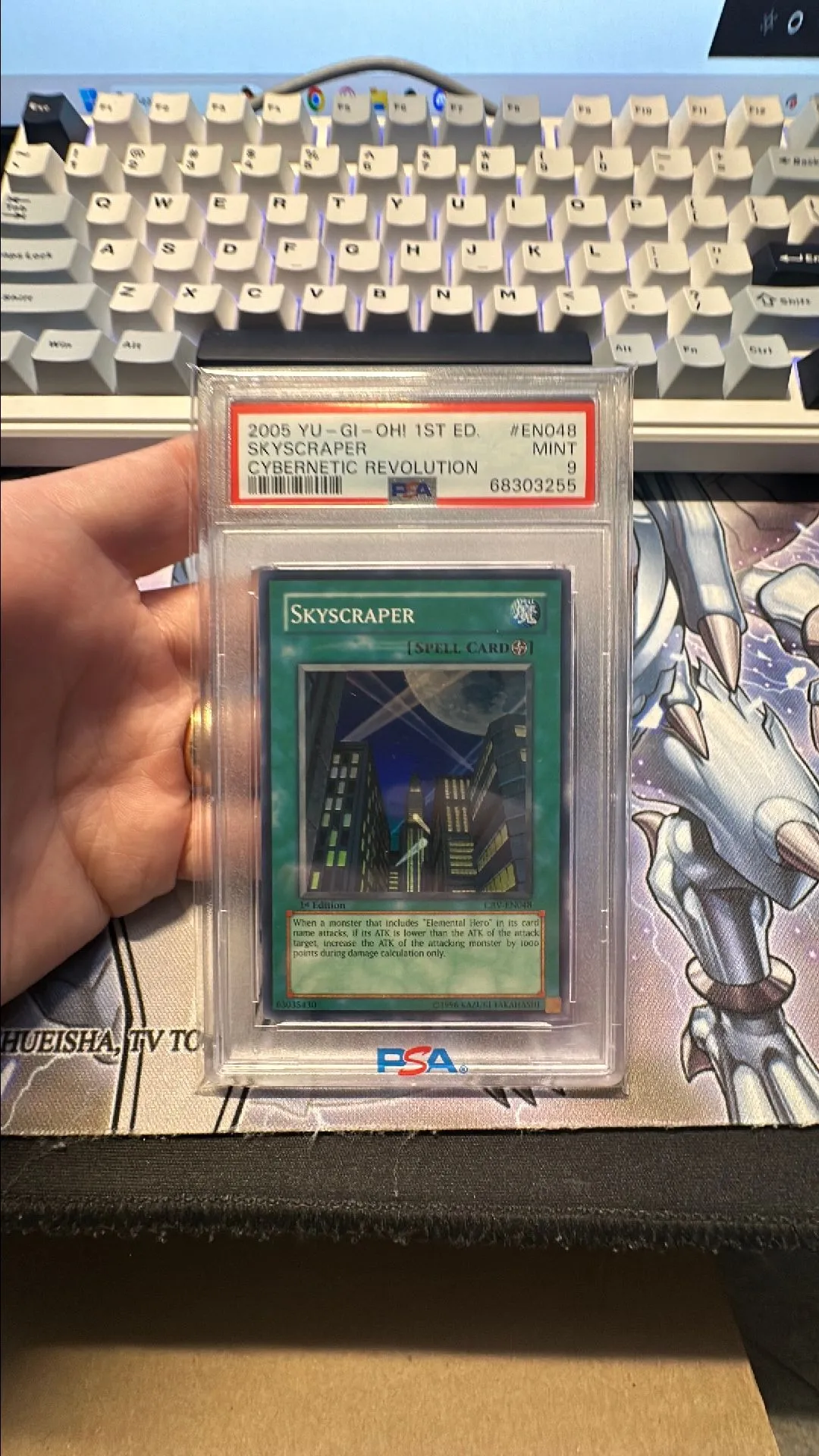 2005 Yu-Gi-Oh! Crv-Cybernetic Revolution Skyscraper Cybernetic Revolution  PSA MINT 9  Whatnot: Shop, Sell, Connect