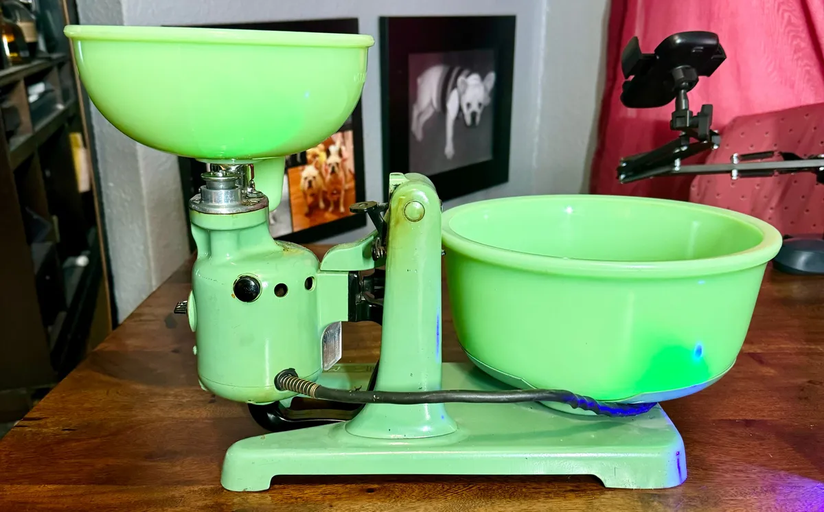 Alésoir / Extracteur de jus - Duboe portatif - Verre vert