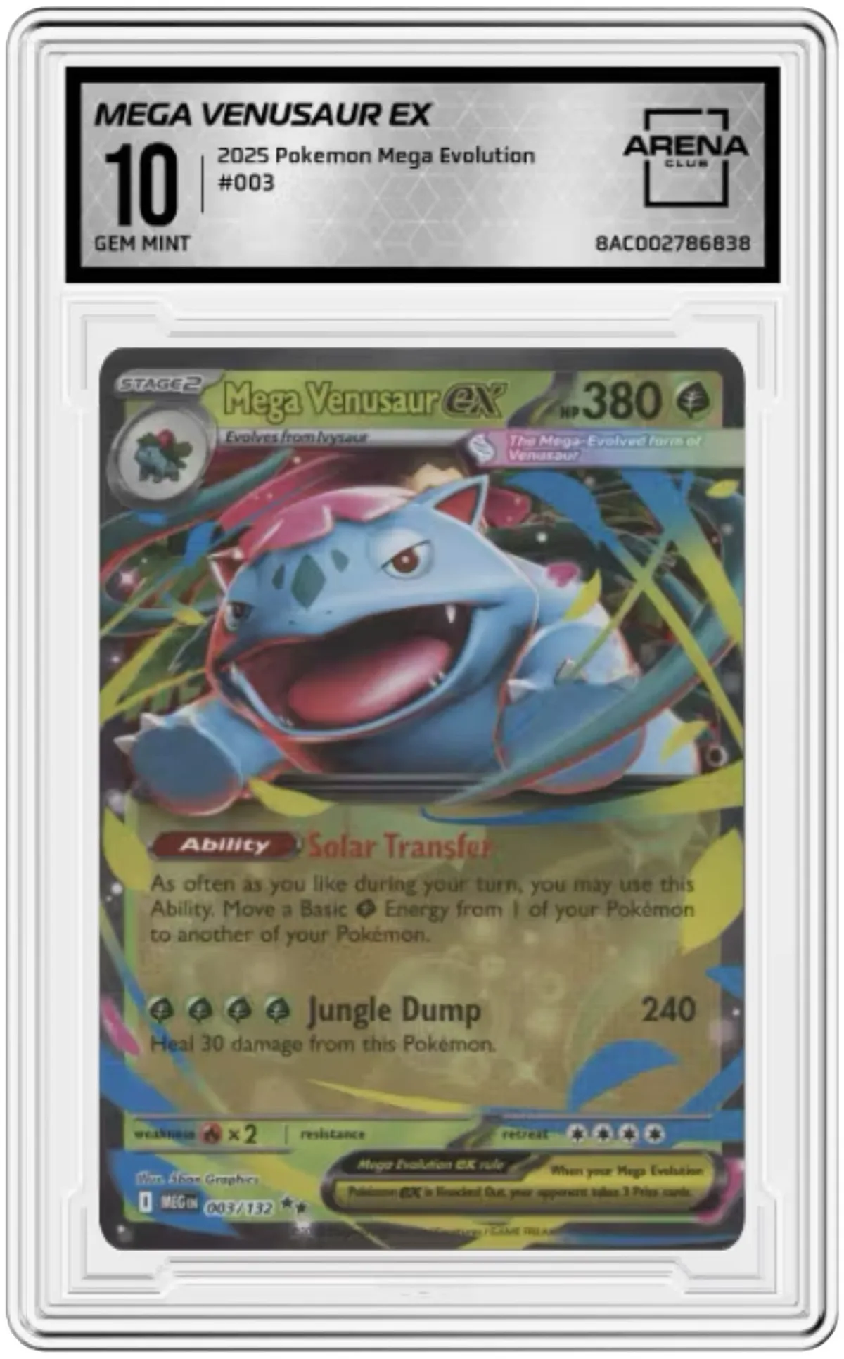 Mega Venasaur ex 003/132