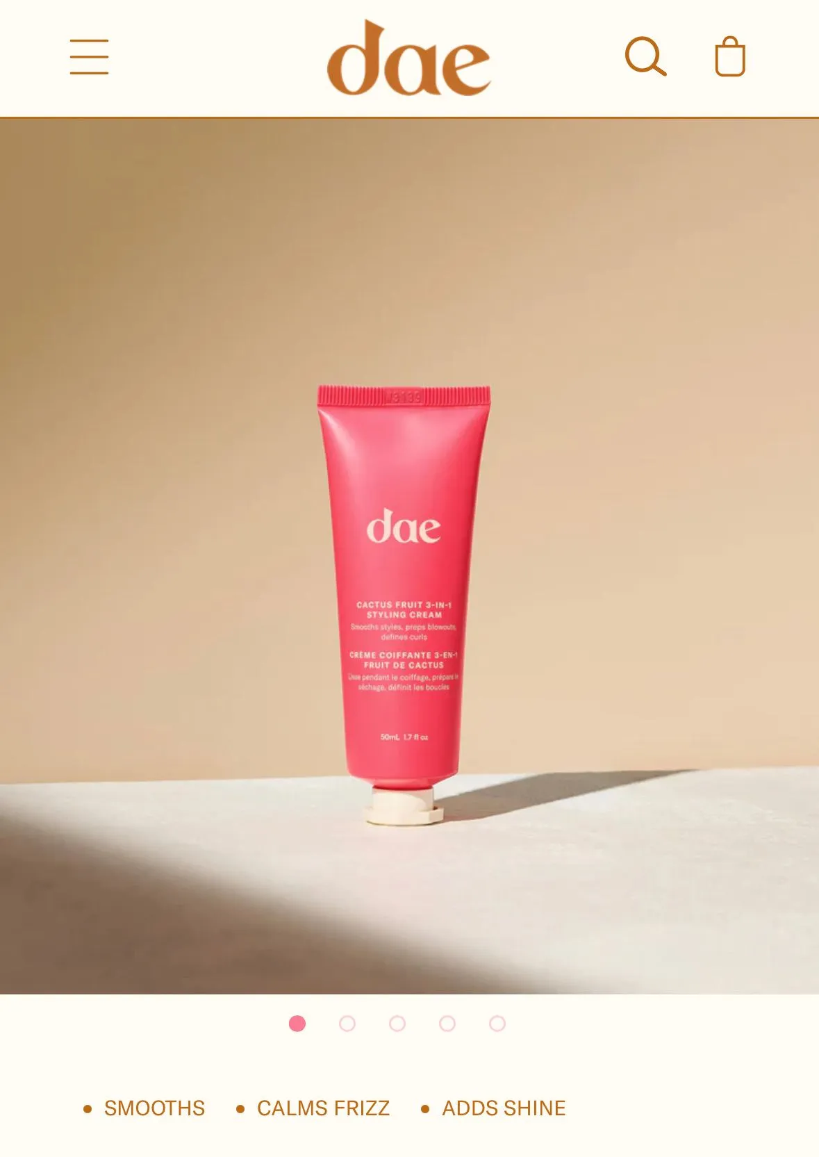 DAE CACTUS FRUIT 3-IN-1 STYLING CREAM - 1 oz  Whatnot: Shop, Sell, Connect