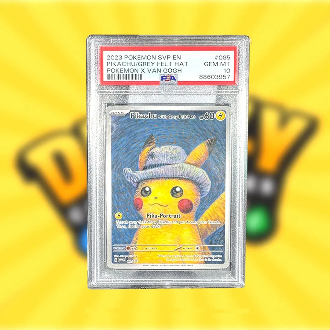 EBAY SEALED & AUTHENTICATED Van Gogh Museum: Pikachu with Grey Felt Hat  Promo PSA 10  Whatnot: Shop, Sell, Connect
