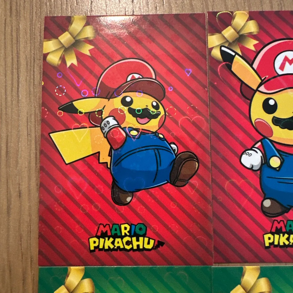 pokemon pikachu mario card Super Trading  KIQUOKA UMU - Mario Pikachu Pokemon