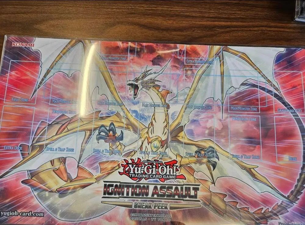 Yu-Gi-Oh! Yugioh Ignition Assault Sneak Peek Playmat