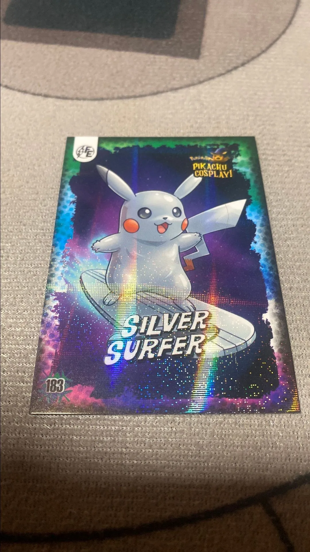 silver pikachu pokemon card Pikachu main image 0