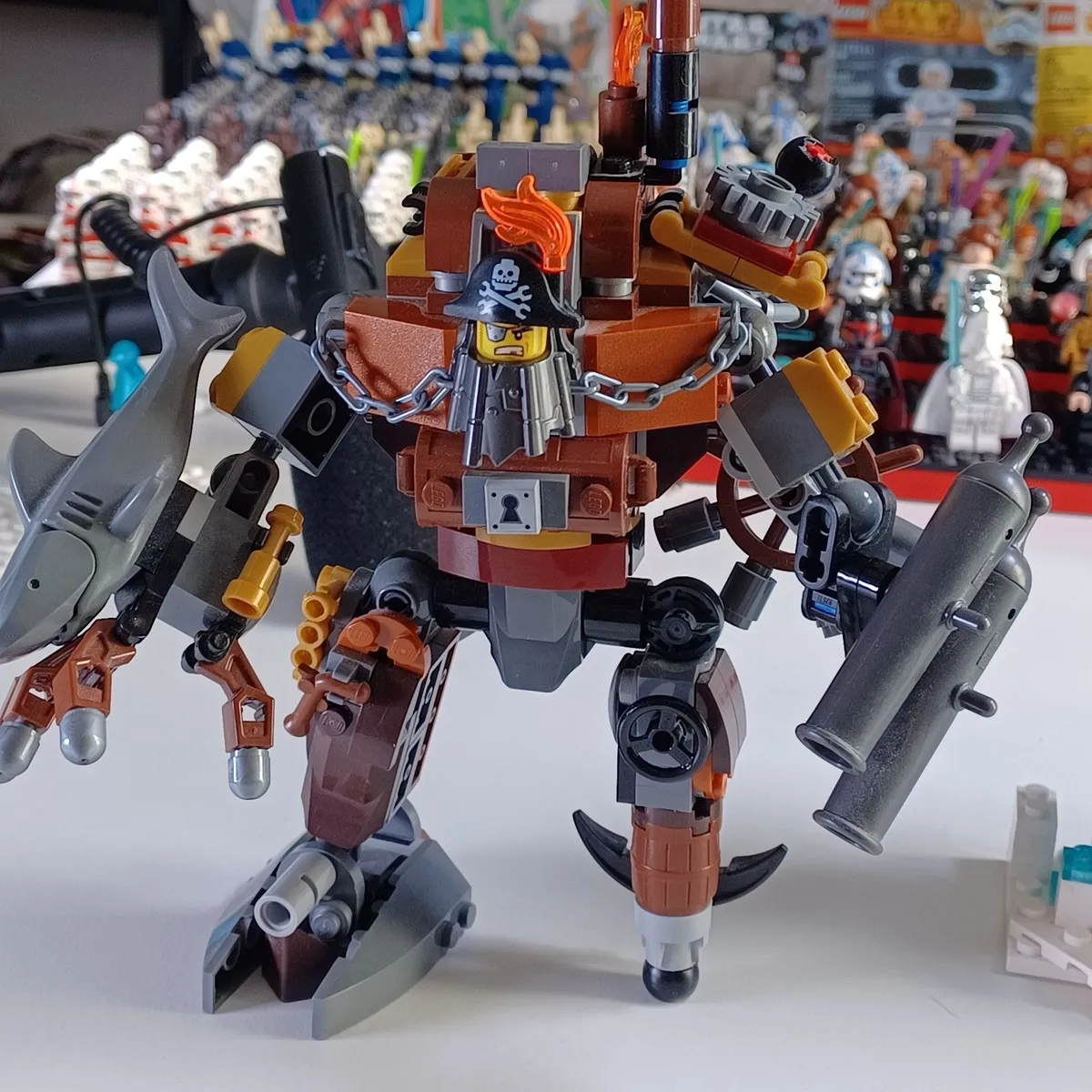 Metalbeard Lego Movie Figure Metalbeard LEGO Metalbeard Figure