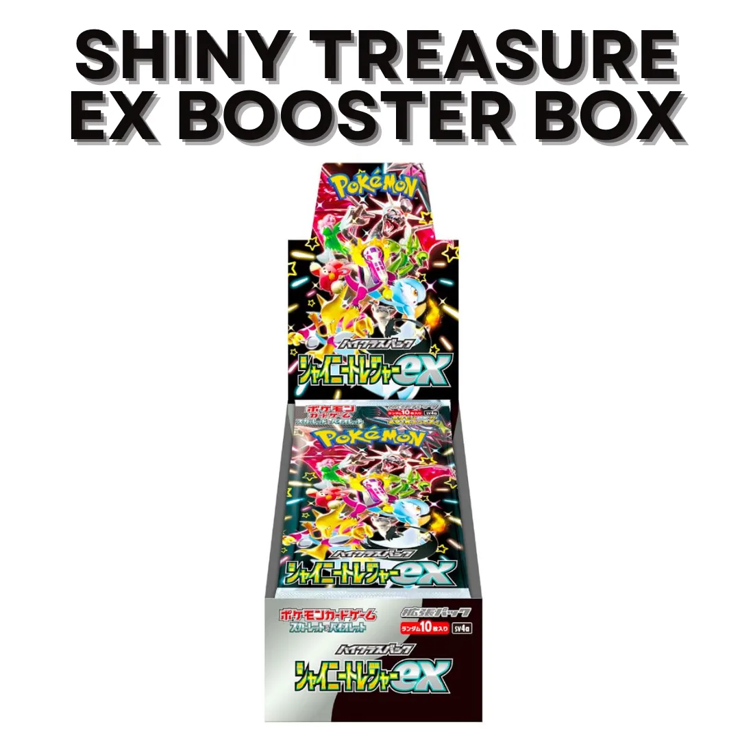 Shiny Treasure EX High Class Booster Box - SV4a: Shiny Treasure ex (SV4a)   Whatnot: Shop, Sell, Connect