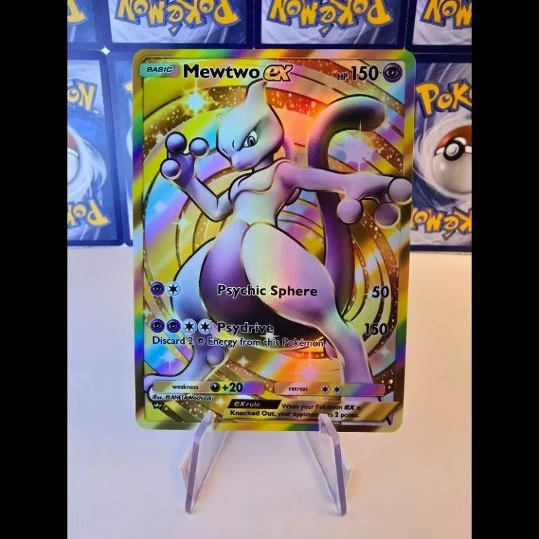 gold mewtwo card pokemon tcg pocket Pokemon: Team Rocket's Mewtwo ex 130/098 - Glory of Team Rocket