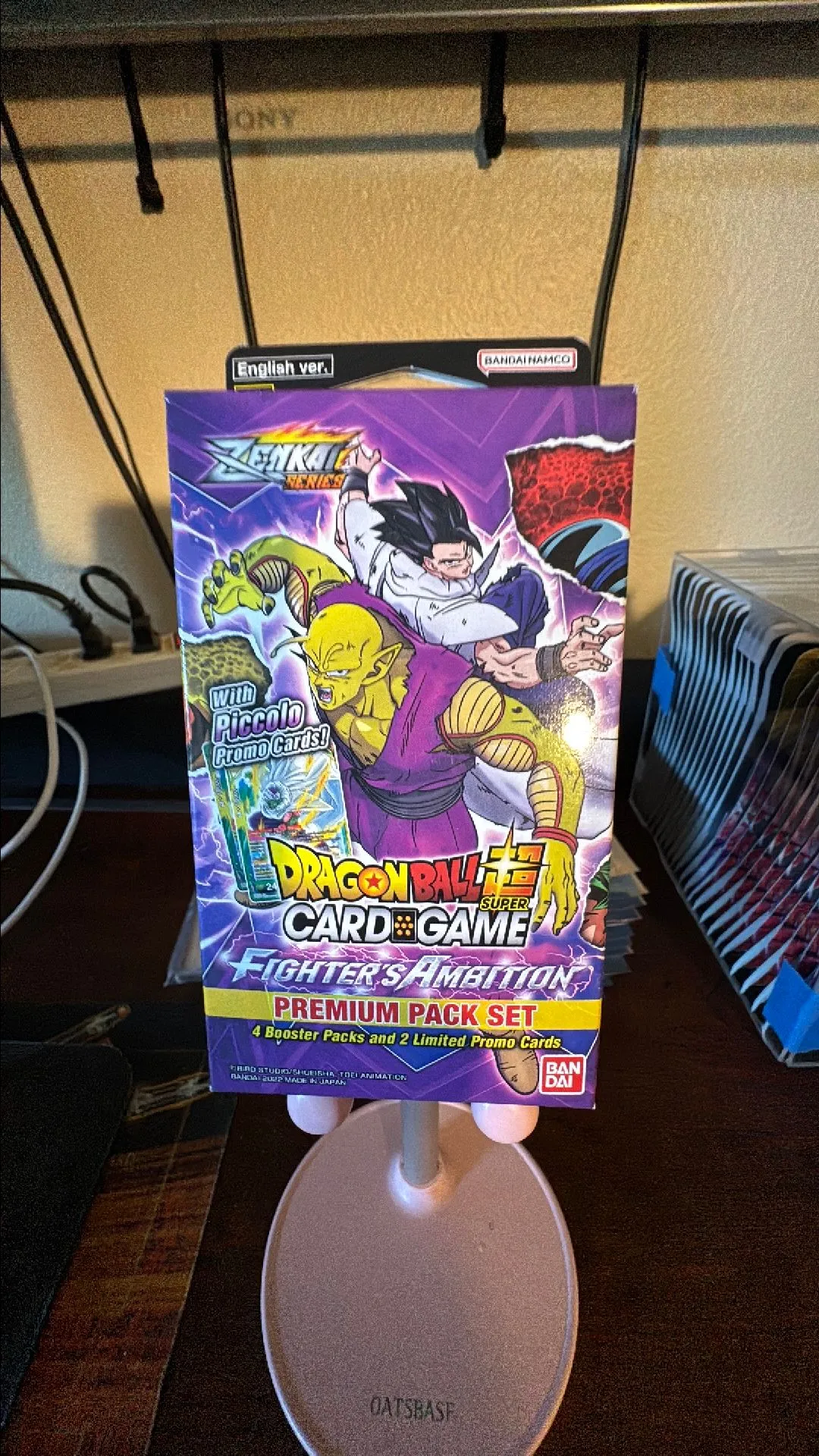 fighter's ambition booster box DBS-B19 Fighter's Ambition Booster Box (2022) main image 1