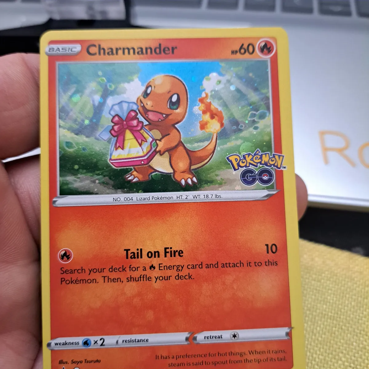 charmander pokemon go card TCG: Pokemon Pin Collection (30) This Pokemon does 10 damage to itself. Charmander 3D Pokmon Card Single