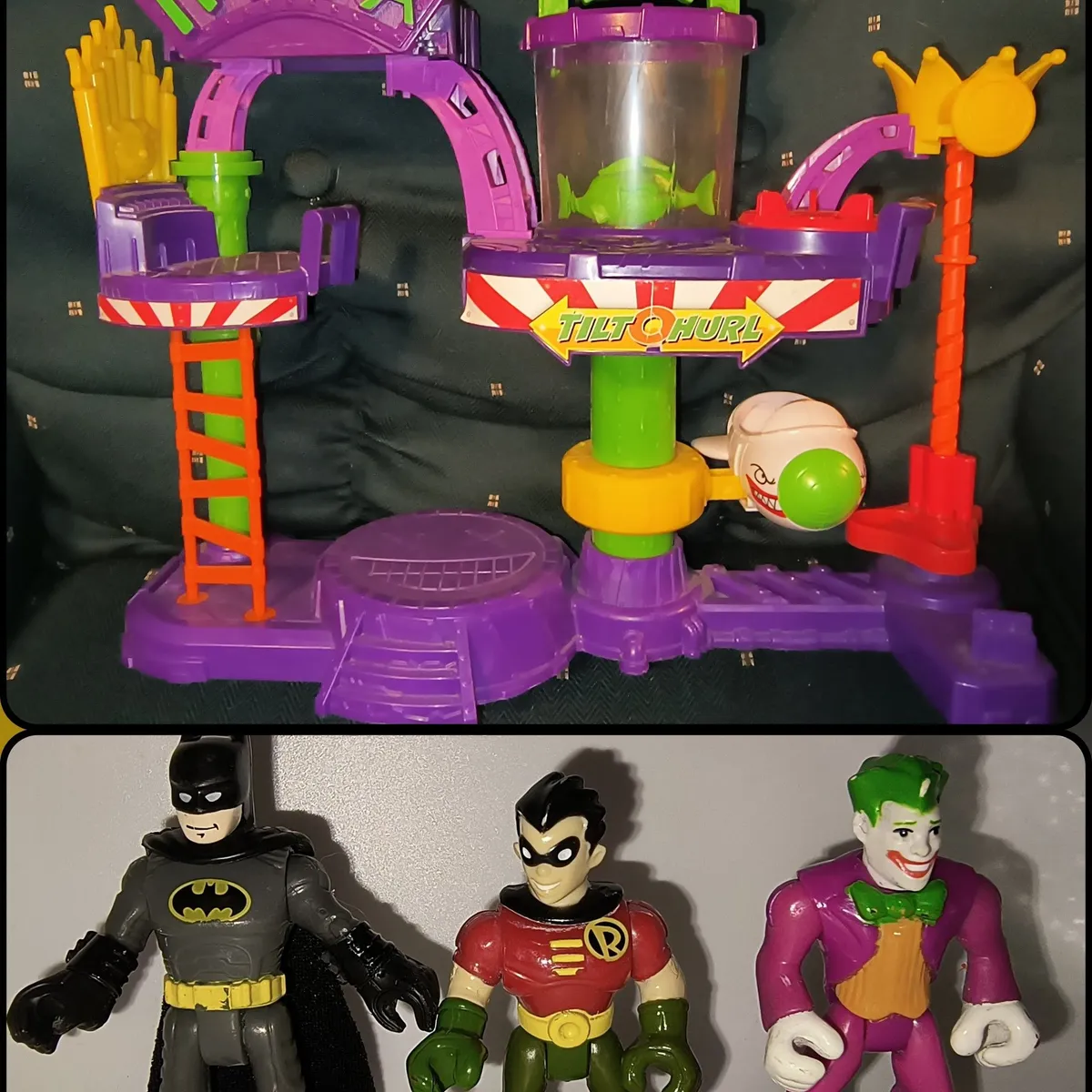 Imaginext DC Super Friends Joker Laff Factory Playset W Joker