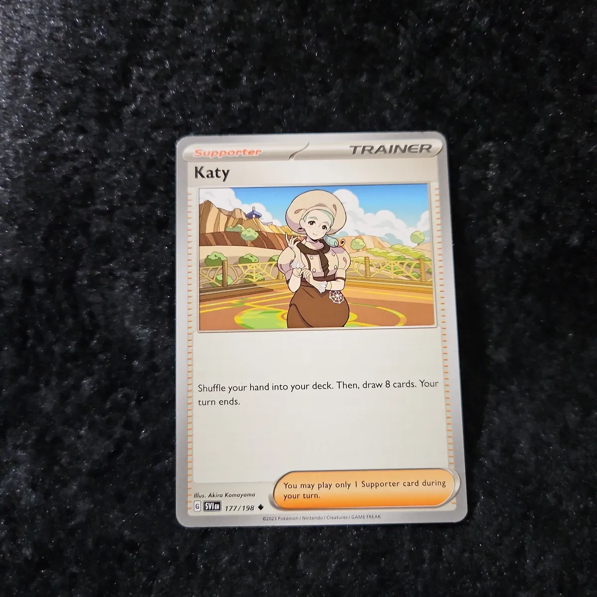 Katy #177 - Scarlet and Violet - Supporter, Trainer - 2024 - Pokmon   Whatnot: Shop, Sell, Connect