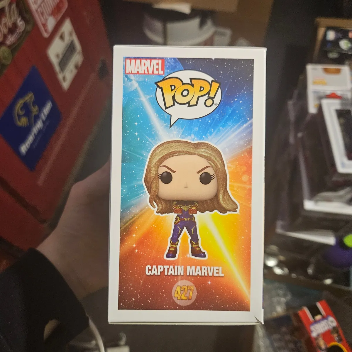 Funko Pop Marvel Captain Marvel Diamond · Whatnot: Shop, Sell, Connect