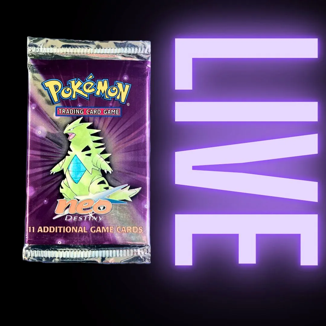 1 WOTC Neo Destiny Booster Pack  Whatnot: Shop, Sell, Connect